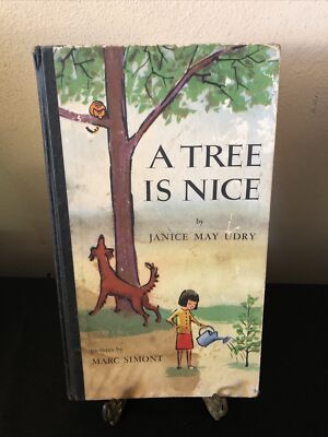 A TREE IS NICE  by Janice May Udry (1956, Hardcover) EX LIBRARY