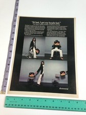 Vintage Print Ad - Ludwig Rockers Aynsley Dunbar Jefferson Starship photo ad 70s