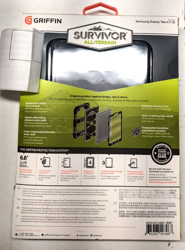 GRIFFIN SURVIVOR ALL-TERRAIN PROTECTION COVER - BUNDLE OF 7 ITEMS - Image 2 of 2