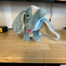 R. Dakin  Co. Cute 1977 Vintage Blue Elephant Baby Nursery