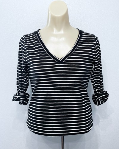 White Striped Long Sleeves 