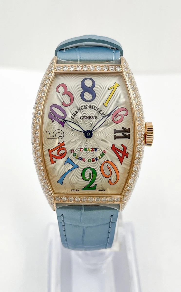 Franck Muller Crazy Hour 5850CH D COL DR5N Rose Gold 3 Rows