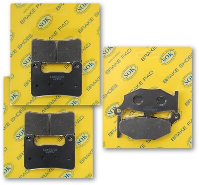 Jeu De Plaquettes De Frein Avant Et Arrière Pour Suzuki GSX1300R Hayabusa 2008-2012