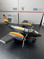 Vintage 1979 Tonka Hand Command Turbo Prop Airplane Black Commander