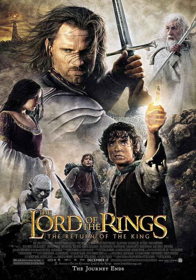 MARKER The Lord of the Rings - The Return of the King Affiche de cinéma Poster #370