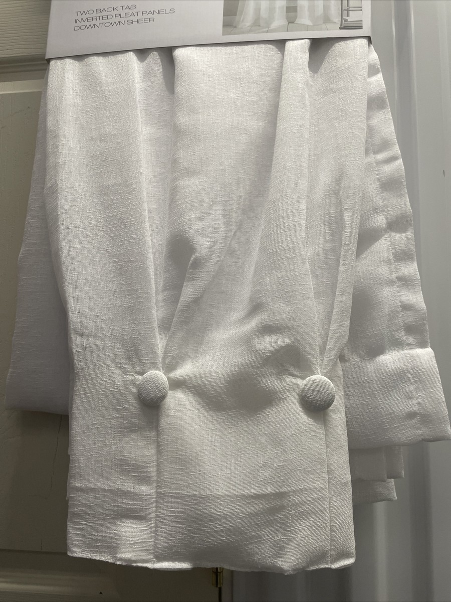 dkny inverted pleat panels
