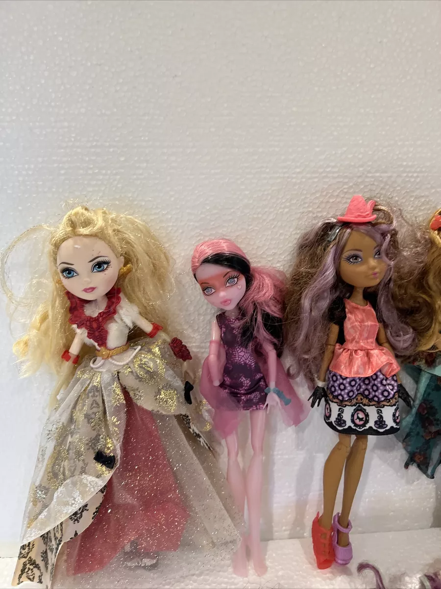 ever after high doll lot used