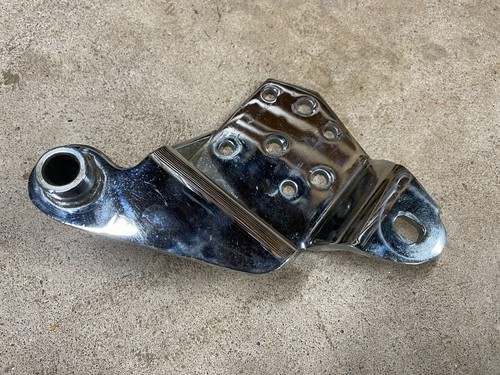 V-Twin Harley Davidson 1952-1984 FLH Chrome Shifter Mount Bracket 21-0100 - Picture 5 of 11