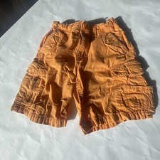 Oshkosh Boys Size 5 Orange Cargo Shorts