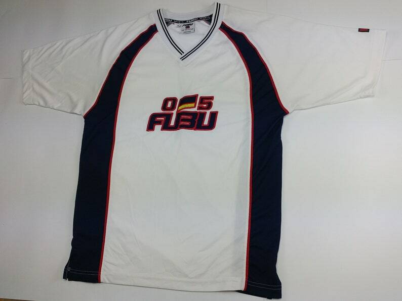 フブ ゲームシャツ FUBU bboy hiphop ビーボーイ 90s 90s FUBU フブ ゲームシャツ メッシュ B系 ヒップホップ