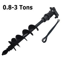 Hydraulic Power Earth Auger Excavator Driller Small Excavators Accessories