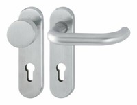 Hoppe Paris Edelstahl-Kurzschild-Wechsel-Garnitur E58/353K/138Z,... 3296687