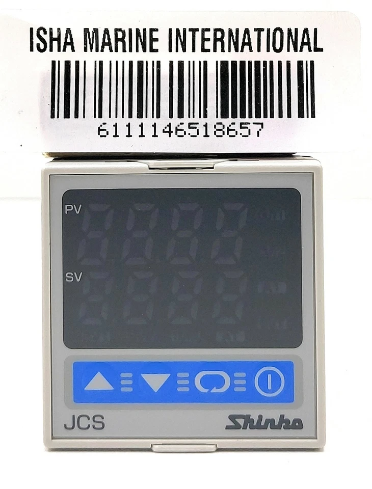 Shinko Jcs Séries 1/16 Din Jcs-33a-s / M Température Processus Contrôleur Blanc - Photo 2/4