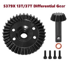 45 Steel Differential Ring /Pinion Gear 37t/13t 5379X For Traxxas Summit E Revo