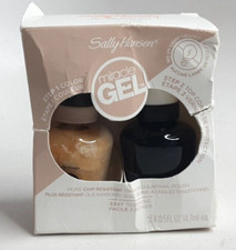 Sally Hansen Miracle Gel Duo 110/201 Birthday Suit , 0.5 oz (2 PACK)