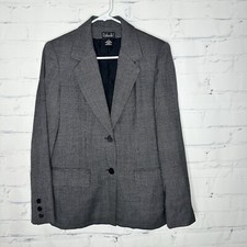 Rafaella Size 8 Gray Blazer