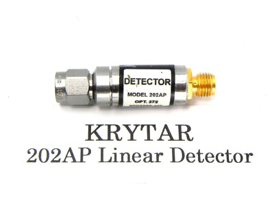 Krytar 202AP Linear Detector, 10MHz Min, 26500MHz Max, 20dBm Input Power-Max