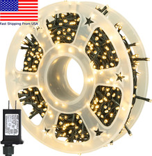500 LED Christmas String Lights, 164FT 8 Lighting Mode with Memory, Waterproof