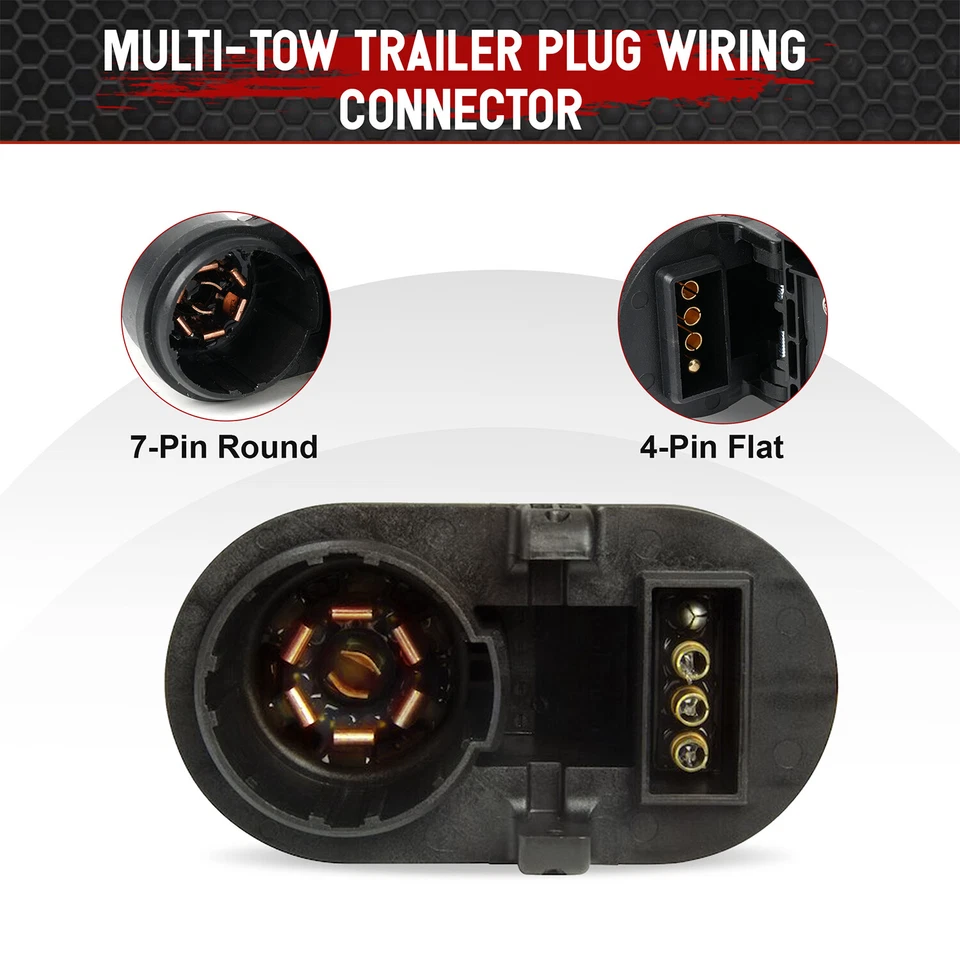 Tow Hitch Wiring Harness Connector 82824-0C150 For Toyota Tacoma 2016-2022 Tow Hitch Wiring Harness Connector 82824-0C150 For Toyota Tacoma 2016-2022