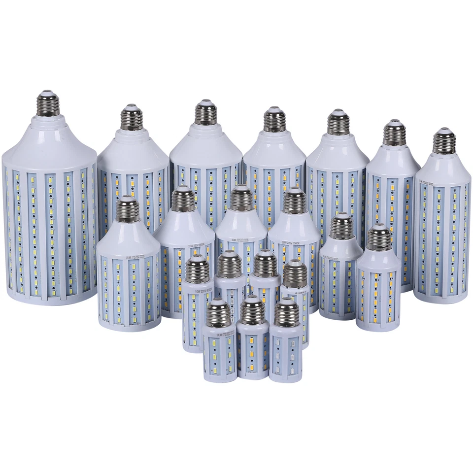 6-Pack 40W Equivalent LED Bulb 24-Chip Corn Light E26 550lm 5W Soft Warm 3000K - Image 4 of 4