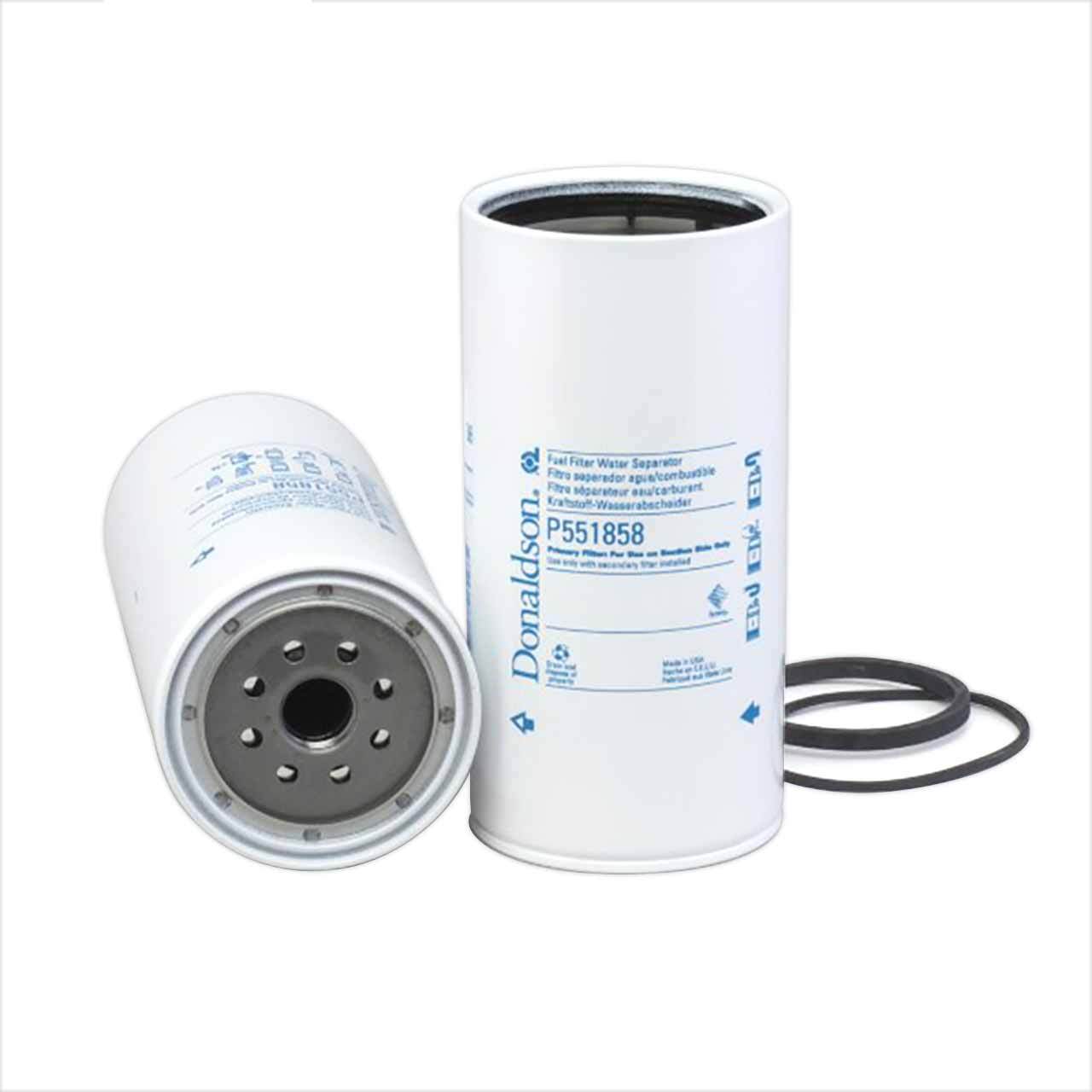 P551858 Donaldson Fuel Filter Water Separator for Detroit Diesel Series ...