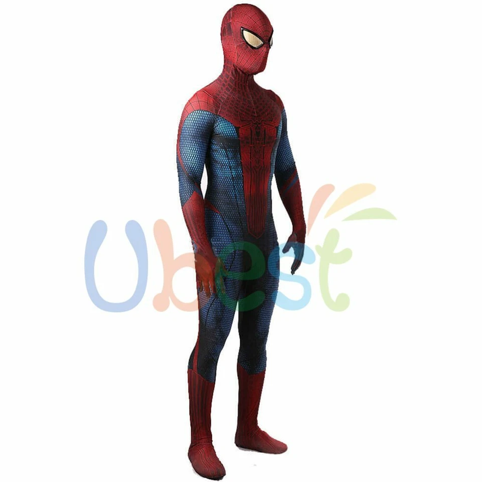 Avengers The Amazing Spider-Man Peter Parker Costume Cosplay Suit For Adult Kids - Image 4 of 4