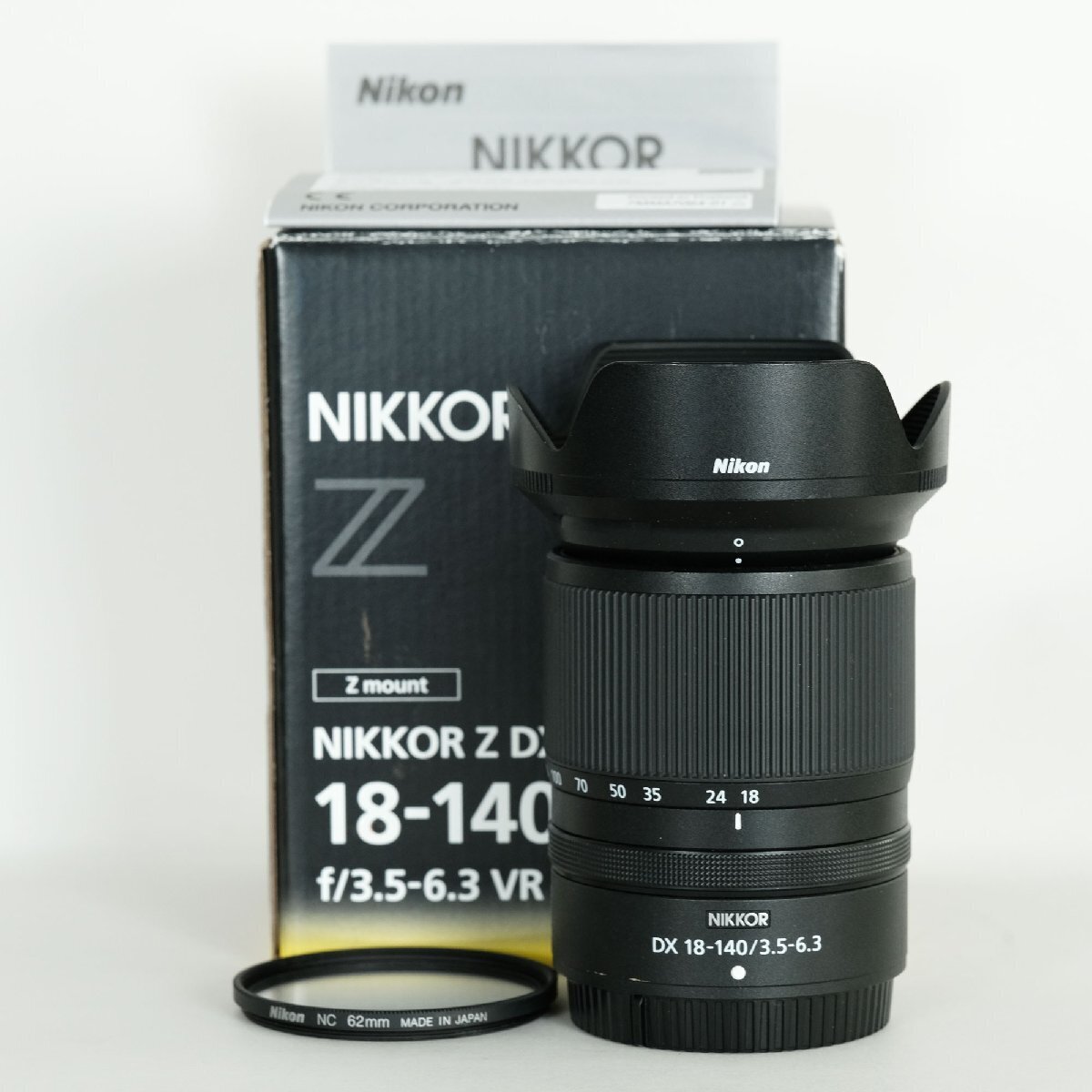 NIKKOR Z DX 18-140mm f/3.5-6.3 VR【未使用】（ニコン NIKKOR Z DX 18 