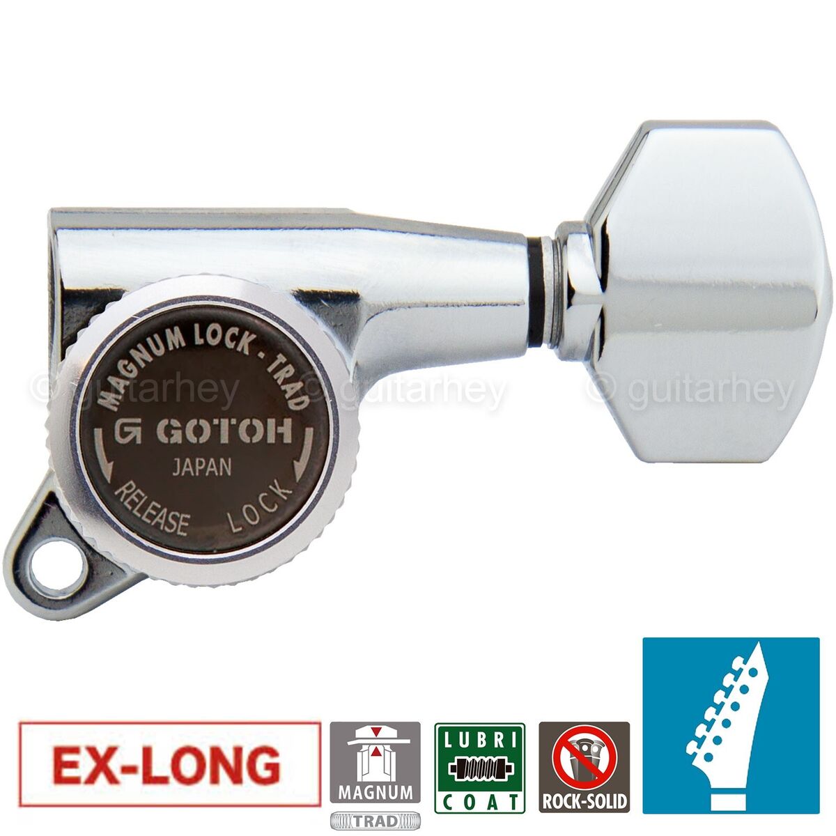 NEW Gotoh SG381-07 MGT 6 in Line EX LONG Staggered Set NEW Gotoh SG381-07 MGT 6 in Line EX LONG Staggered Set