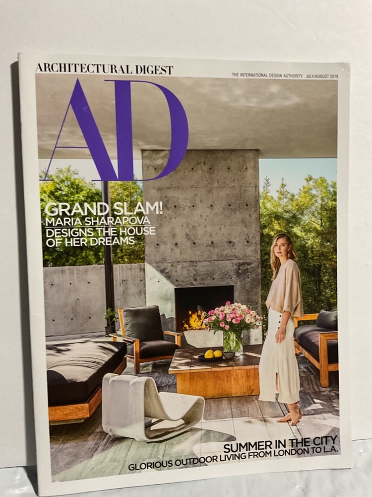 Architectural Digest - July/August 2019_ MARIA SHARAPOVA Architectural Digest - July/August 2019_ MARIA SHARAPOVA