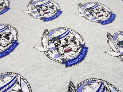 Baumwollstoff Stoff Mit FranzÃ¶sischer Bulldogge Stoff