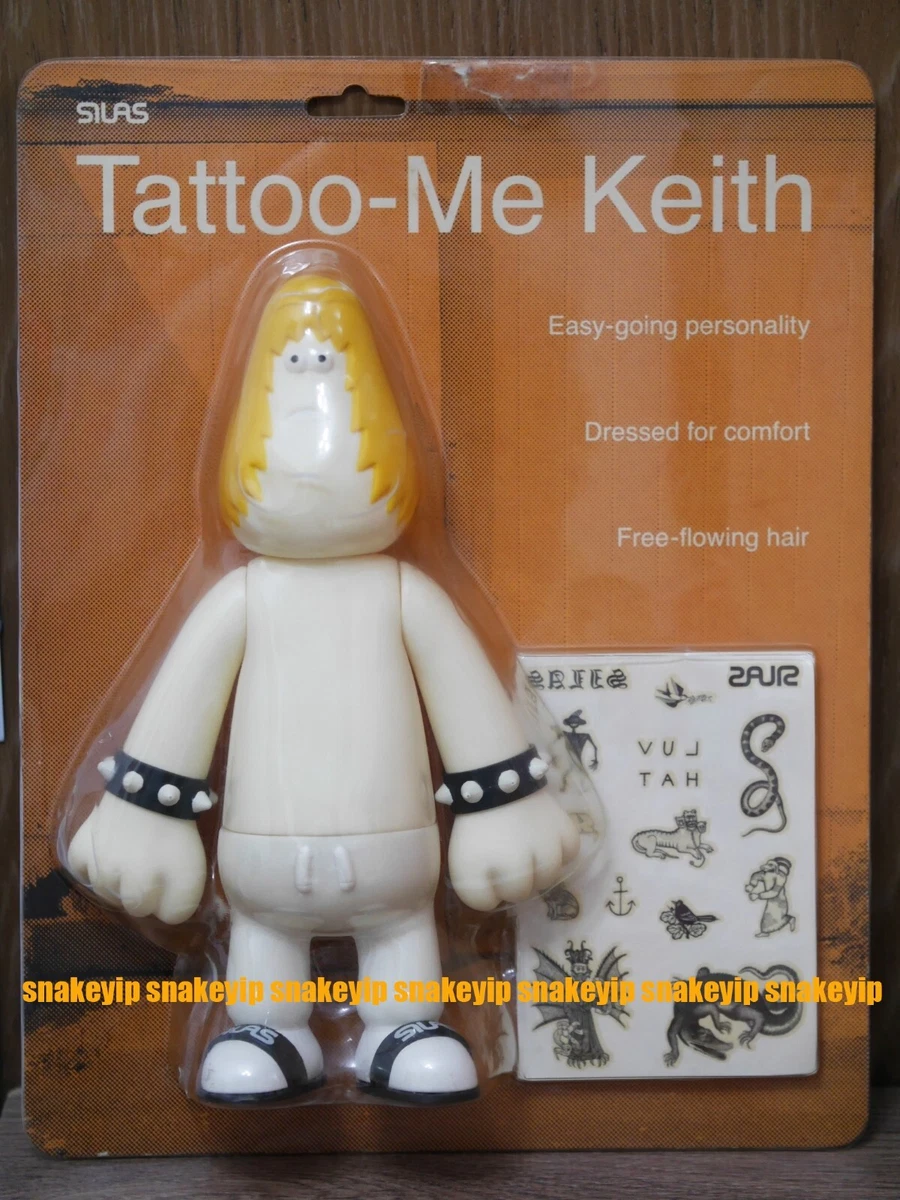 Silas James Javis Amos Tattoo Me Keith White Color 8
