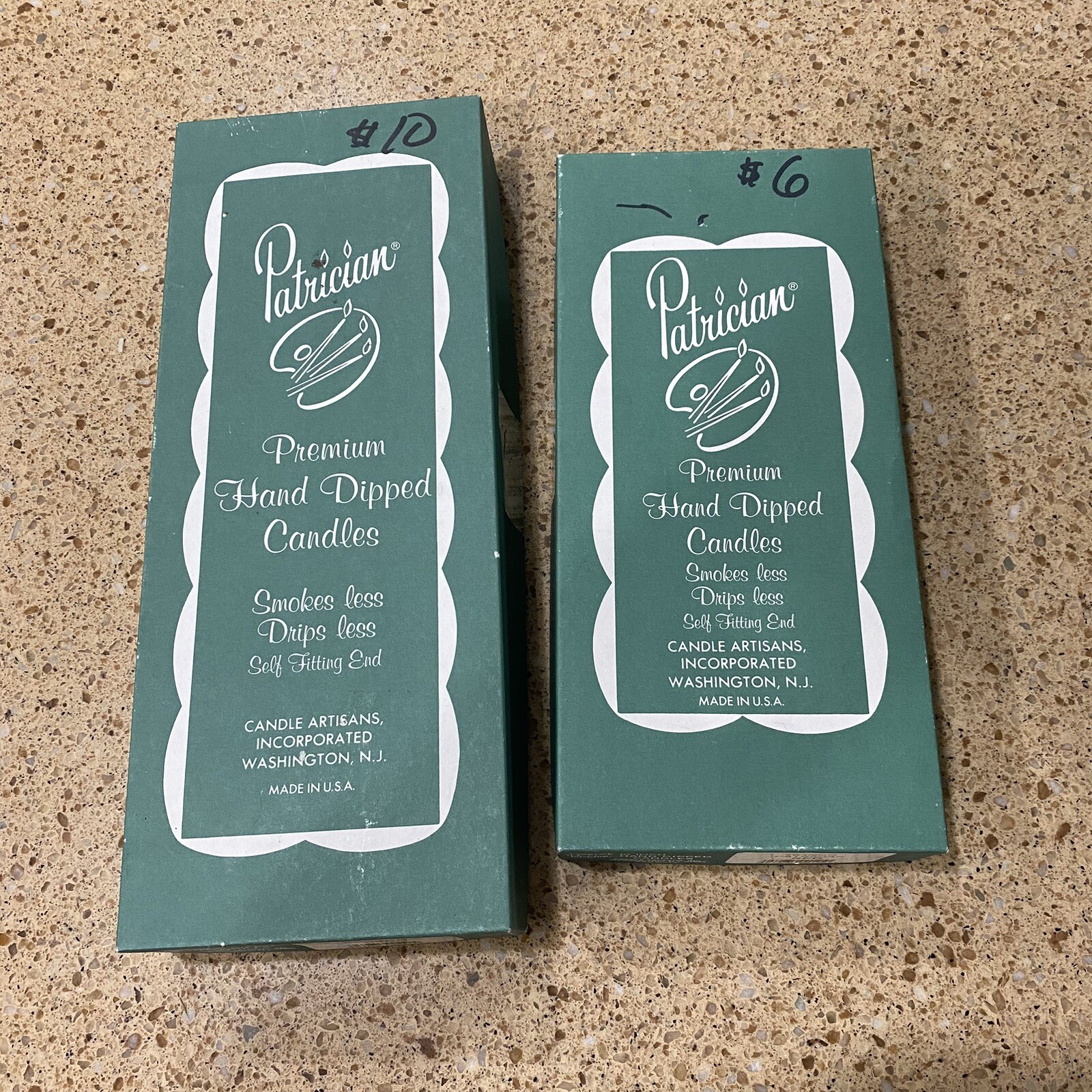 Burgundy 12-Inch Hand-Dipped Smokeless Taper Candles - 24 Pack  