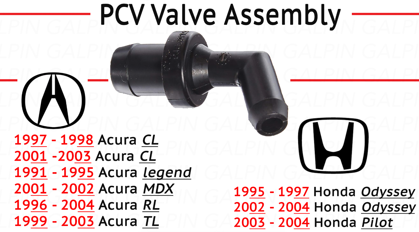 Genuine Honda PCV Valve Assembly 17130PY3003 eBay