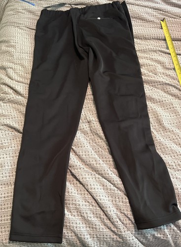 Tackma Men's Terra Track Black Pants Sz Medium Inseam 33"New With Tags MSRP-$128 - Picture 8 of 12