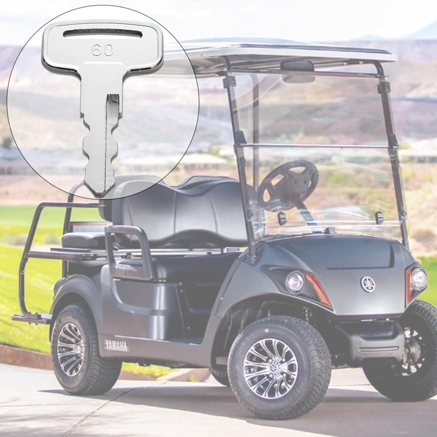 10PCS Golf Cart PTV 2010 Key Heavy Equipment Ignition Key OEM JU6-H2511-10 8002