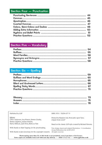 KS2 Sats Year 6 Maths English Revision Books with Answer Ages 10-11 CGP - Picture 3 of 12