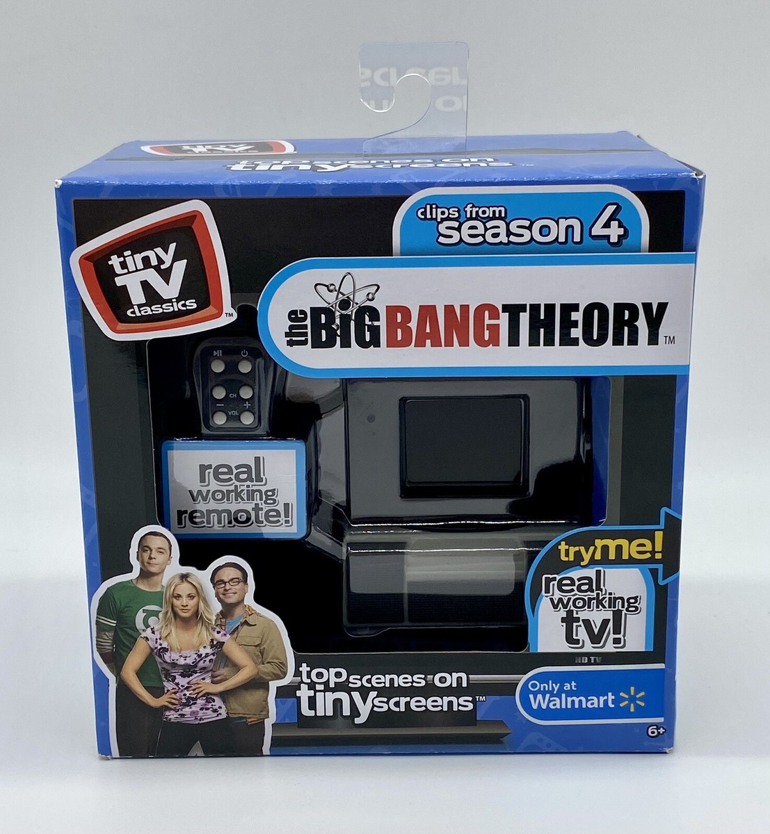 Tiny TV Classics The Big Bang Theory Working Mini Television