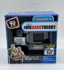 Tiny TV Classics The Big Bang Theory Working Mini Television & Remote New NIB
