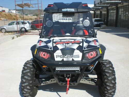 NG racing WRAP QUAD POLARIS RZRS RZR800S RZR 800 FLAG UTV RANGER 2007 - 2010 - Picture 2 of 6
