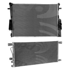 For Ford F-250 Super Duty 2008-2010 Gpd Bndl-452211 Radiator Condenser Kit For Ford F-250 Super Duty 2008-2010 Gpd Bndl-452211 Radiator Condenser Kit