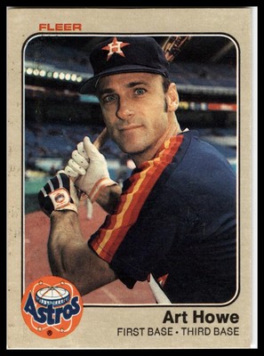 1983 Fleer #450 Art Howe