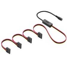 SinLoon DC5525 to SATA IDE Hard Drive Power Supply Cable DC 0.5 meters