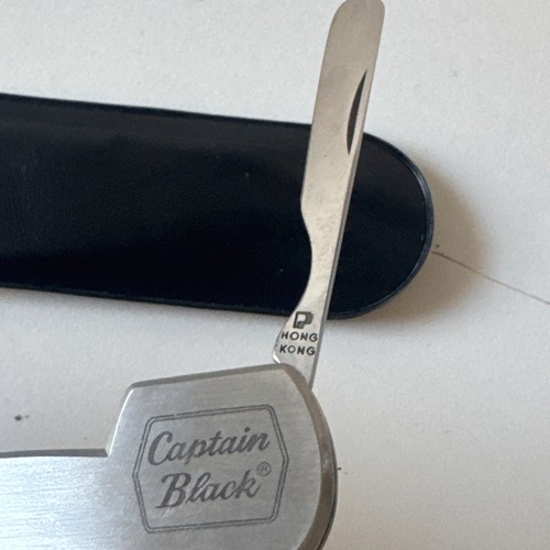 Rare CAPTAIN BLACK SMOKING Pipe Tool Hong Kong NICE - Picture 7 of 13