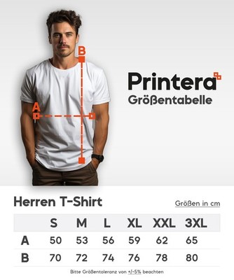 Maglietta Uomo Balum La Linea – 100% Cotone, Vestibilità Classica, Taglie S-XXXL | Fantasia Originale, Prodotta In Germania, Idea Regalo Divertente - 4
