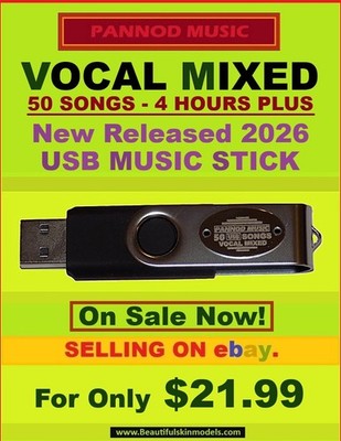 NEW* PANNOD MUSIC - VOCAL MIXED - 50 SONGS - 4 Hours Plus **USB MUSIC STICK*
