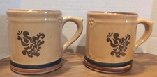 Lot of 2 Vintage Pfaltzgraff Village Coffee M...