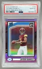 9178 Jayden Daniels 2024 Donruss Optic Preview #389 Pink Rated Rookie PSA 10