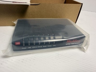 McAfee SG310 UTM Firewall Appliance Vintage Network Security Gateway NIB