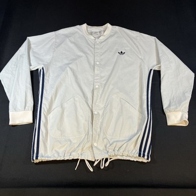 キ*ア様 adidas 日本代表 ストライプシャツ ホワイト　xl adidas 日本代表 ストライプシャツ - メルカリ