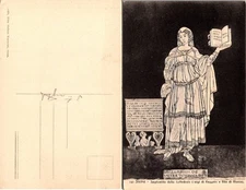 Siena Italy Postcard Sibylla Phrygia Cathedral Art Vintage Unposted Series 740